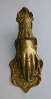 Large Brass Hand Clip